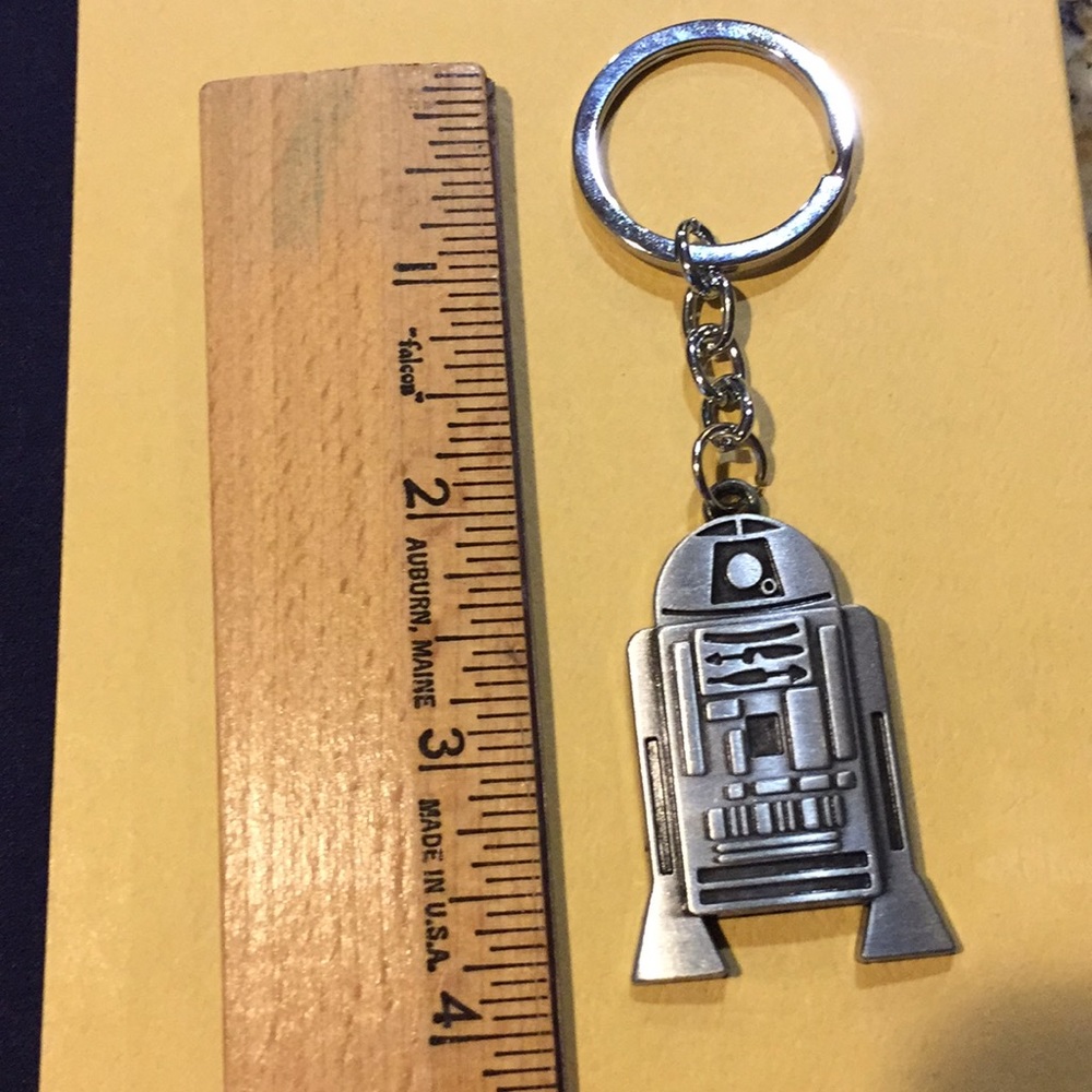 Star Wars R2D2 Metal Keychain/New - Picture 6 of 6
